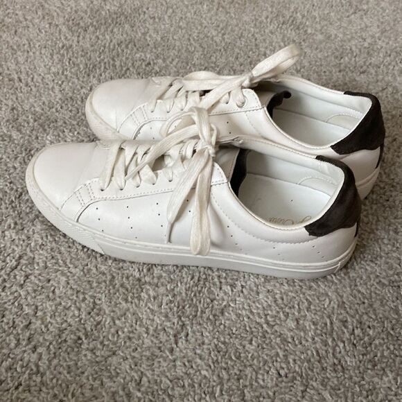 - J Crew Saturday sneakers with suede detail worn once size 7H - Picture 5 of 6